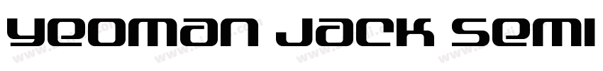 Yeoman Jack Semi Ita字体转换
